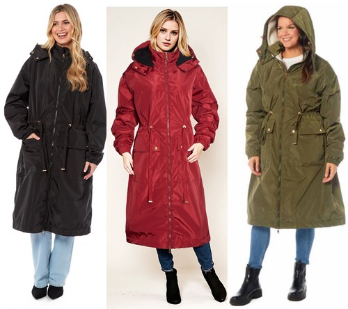 Waterproof womens ladies long - waterproof,