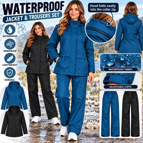 Ladies waterproof jacket and - waterproof,