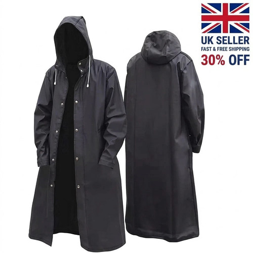 Men black waterproof - waterproof, long