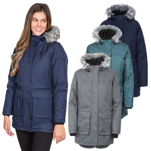 Trespass womens parka jacket - trespass,