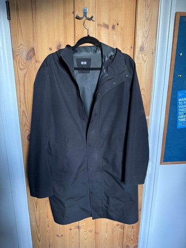 Uniqlo womens black waterproof