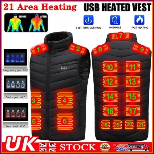 Men women electric - heated, vest
