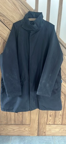 Mens dry coat black great - coat,