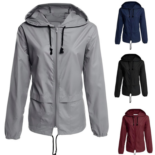 Women waterproof raincoat - women's,