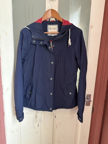 Fat face navy waterproof coat - fat,