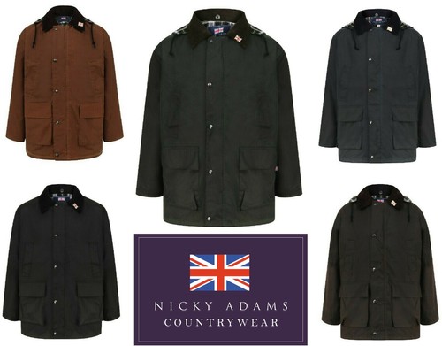 Mens wax coat jacket - coat,