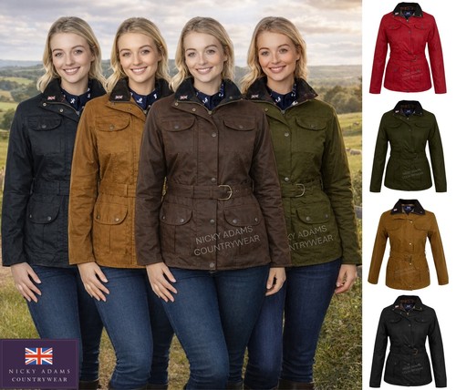 Ladies wax coat - jacket, womens
