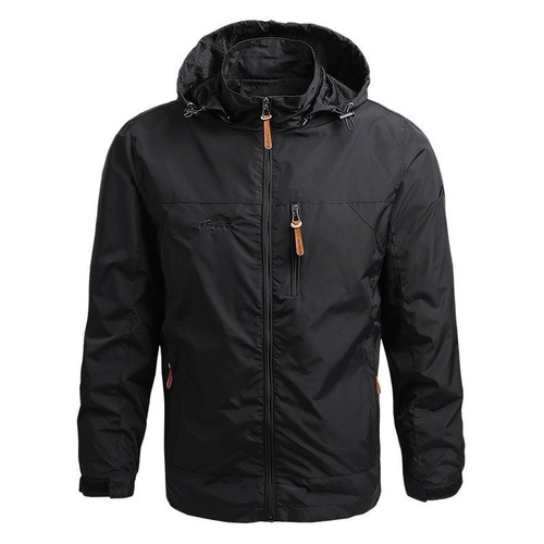 Men waterproof hooded rain - men's,